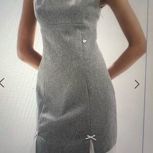 Miss Selfridge double layer bow dress